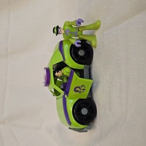 Imaginext The Riddler Vehicle plus 3 figurines